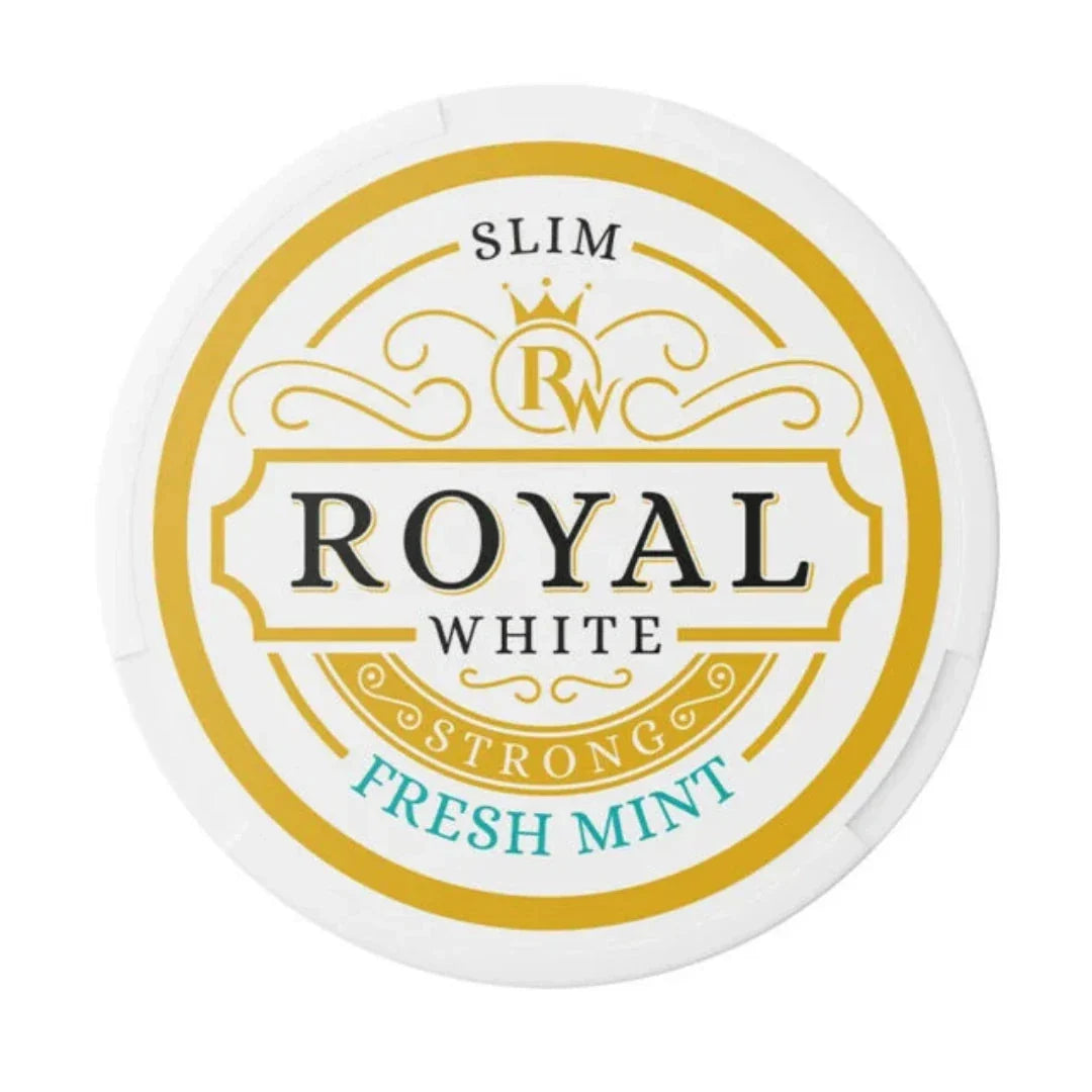 Royal White Fresh Mint Strong - Pouchdaddy